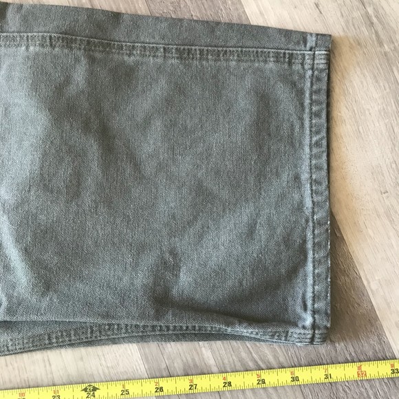 Carhartt Men's Original Dungaree 44x32 Carpenter Work Pants Grey - Picture 8 of 9